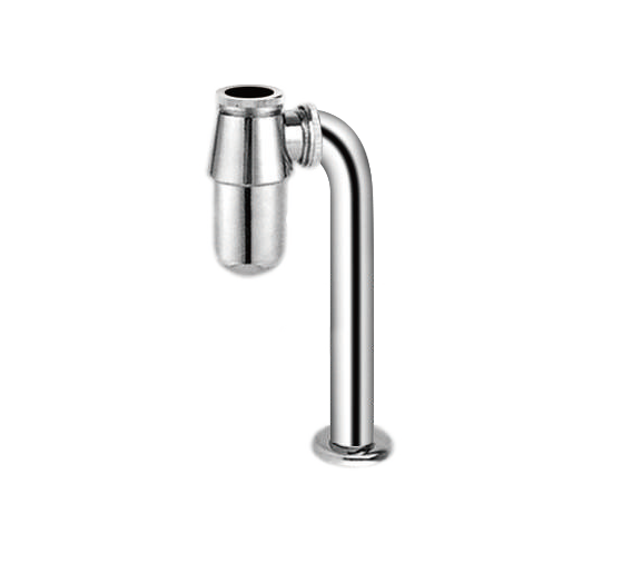 картинка Сифон д/раковины Frap F81 стакан в пол хром(-/-/20 шт)