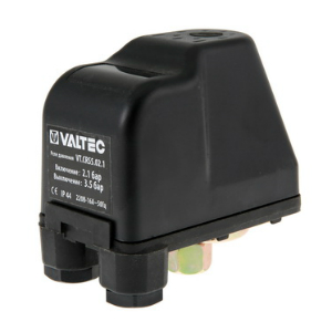 Реле давления Valtec CRS-5 нак гайка 1/4" преднастройка 2,1-3,5 бар