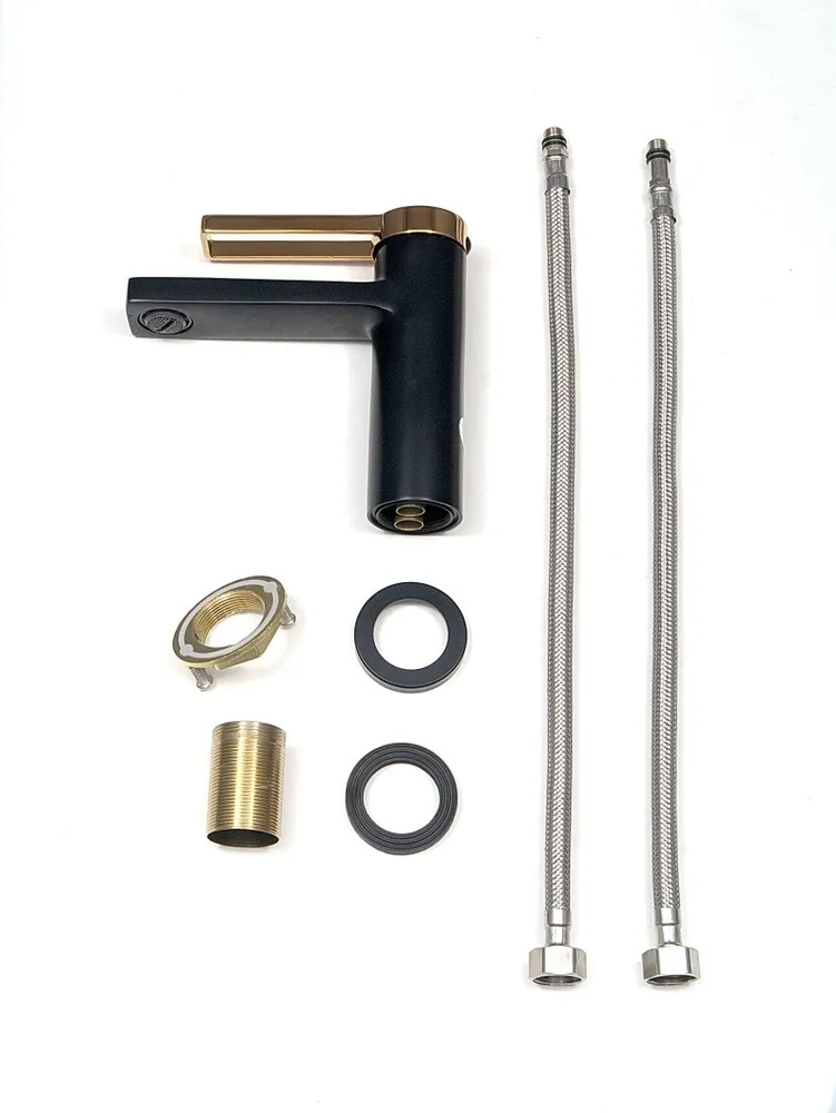 Смеситель раковина шар Diadonna D172-10BL лат 35мм черный