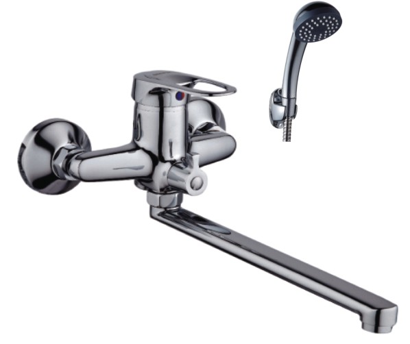 Смеситель ванна шар Эверест В22-025 див в корп L излив 40мм