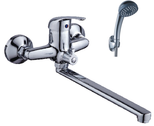 Смеситель ванна шар Эверест В22-021 див в корп L излив 40мм