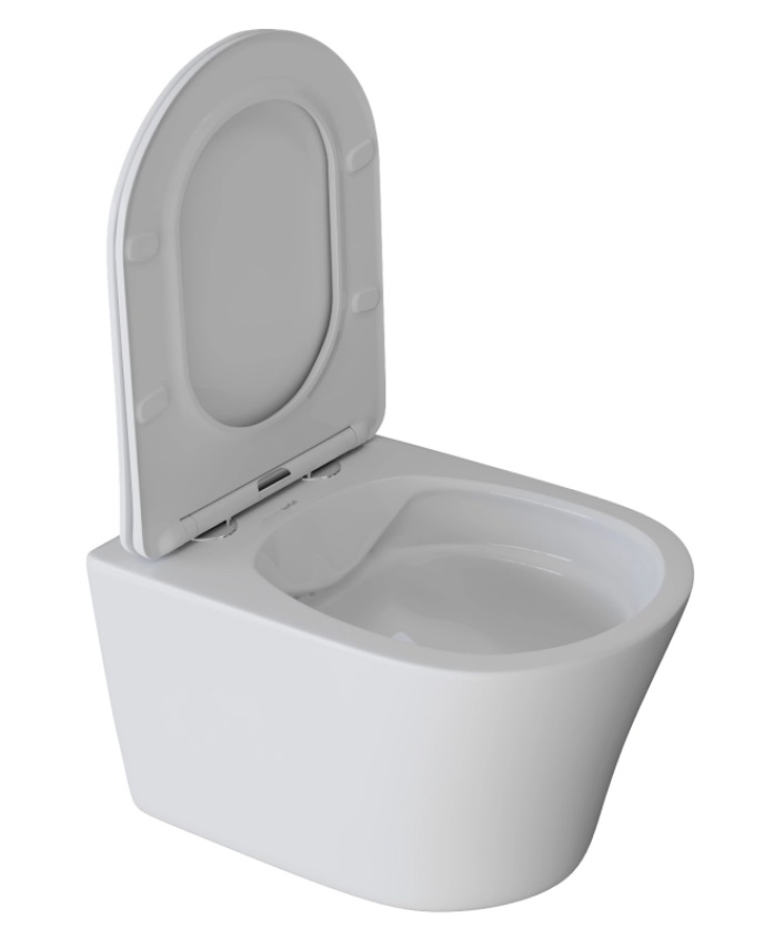 Чаша унитаза WAVE TREND подвесная безободкавая дюро с м/л