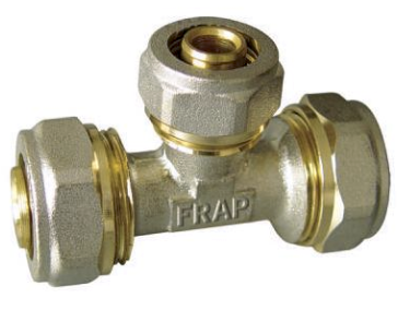 картинка Тройник 3ц 20*16*20 Frap FR2003(-/5/60 шт)