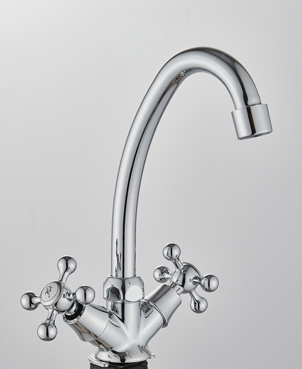 Смеситель кухня кер Diadonna D400-65 лат крест