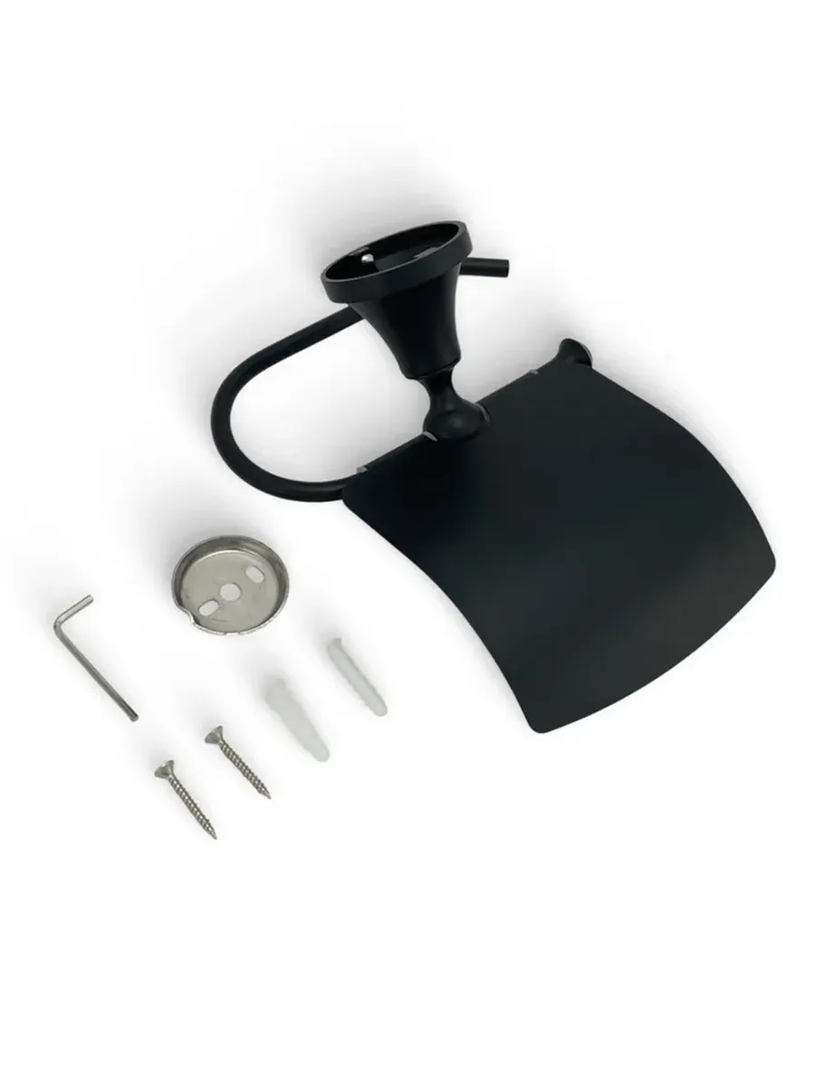 Diadonna D8003QH бумагодержатель с крышкой серый графит