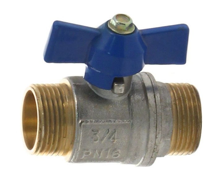 Кран шаровой    3/4"  шш бабочка Frap F213.05