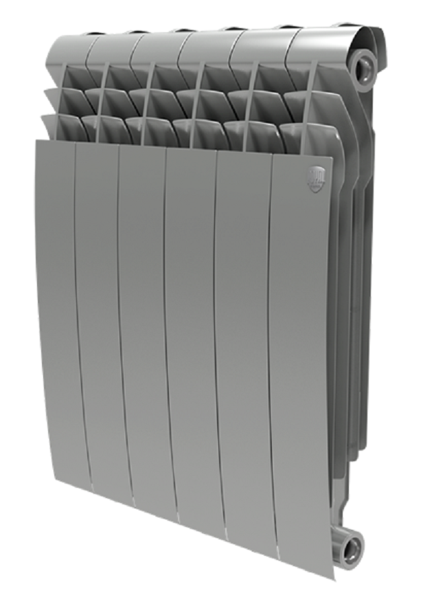 Радиатор Royal Thermo BiLiner 500 Silver Satin  4 секции