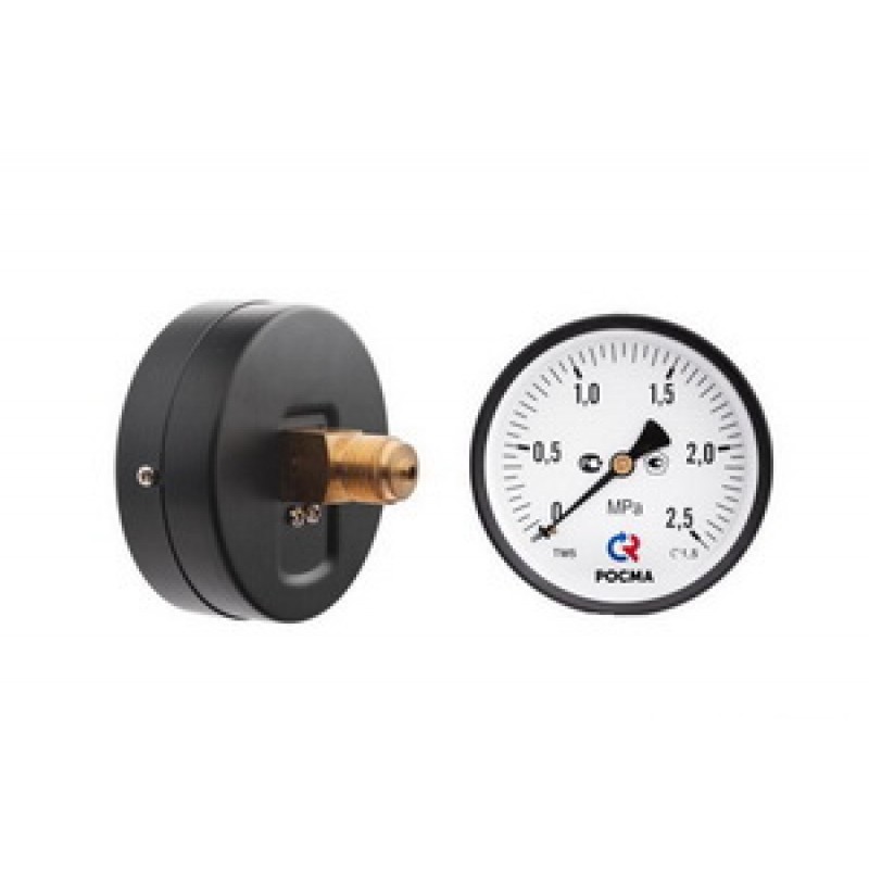 картинка Манометр ТМ-310Т Ду 63 с з/подкл 150* С 1/4" 0-10 бар(-/-/- шт)